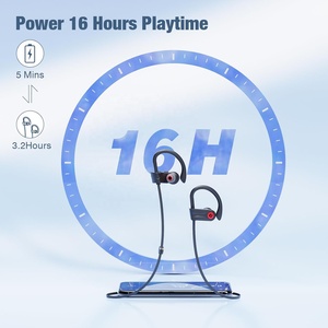 Cuffie Bluetooth V6.0 Impermeabili per Sport con 16 Ore di Autonomia, Auricolari Wireless - Product Image 5