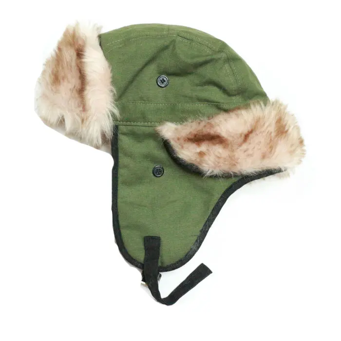 HZM-13860 Men Faux Fur Ear Flap Winter Hat Warm Cap Hunting Hat