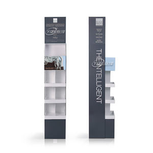 Estantes de Exhibición de Productos Personalizados de Cartón para Botellas de Agua y Vino Soporte de Exhibición - Product Image 1