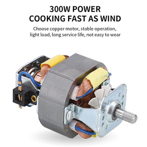 Licuadora multifuncional de acero inoxidable 4 en 1 con picadora, exprimidor y batidor para uso en la cocina - Product Image 4