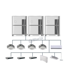 Temp large d'opération. Gamme Vrf système de climatisation refroidissement puissant jusqu'à 55 ℃ <span class=keywords><strong>climatiseur</strong></span> <span class=keywords><strong>split</strong></span> 72HP - Product Image 1