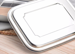 Étanche 18/8 En acier inoxydable En Métal De Stockage De Récipient de Nourriture Boîte À <span class=keywords><strong>Bento</strong></span> Boîte à Lunch Tiffin boîte à lunch à <span class=keywords><strong>3</strong></span> <span class=keywords><strong>compartiments</strong></span> - Product Image 6
