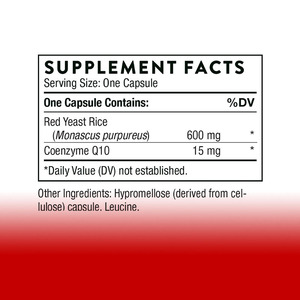 Chất lượng tốt nhất gạo men đỏ CoQ10 viên nang duy trì mức <span class=keywords><strong>cholesterol</strong></span> khỏe mạnh 120 Mũ 120 ngày cung cấp viên nang - Product Image 2