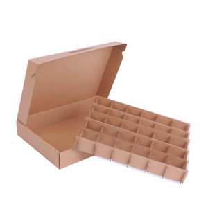 Egg Box HENGXING Brown Custom Corrugated Paper Cardboard Shipping Egg Carton Packaging Box Customized
