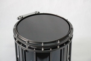 Messa a fuoco professionale Marching rullante strumento rullante conchiglia acero 14 "<span class=keywords><strong>X</strong></span> 12" in nero alla ricerca in vendita - Product Image 3