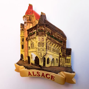 来样定做法国巴黎3D树脂工艺冰箱贴阿姆斯特丹赫尔辛基家庭厨房装饰旅游纪念品系列 - Product Image 2