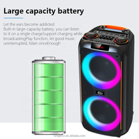 Altavoz Bluetooth Portátil para Exteriores con Luces RGB, Sonido, Bajos, Karaoke, PartyBoost 710, Party Beat, con Ruedas