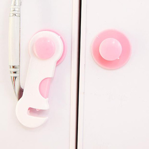 Cierres de Seguridad para Bebés, Adhesivos de Silicona para Puertas y Refrigeradores, en Rosa y Azul, para Niños de 0 a 6 Meses - Product Image 6