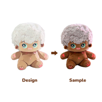Boneka Plush Buatan Tangan Berkualitas Tinggi dari Kapas PP Lembut, Warna Sesuai Pesanan, Ukuran Sesuai Pesanan untuk Karakter Kpop, Idol, Animasi, dan Film