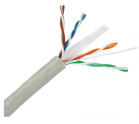 Cable de Red de Datos LAN CAT6 UTP FTP SFTP de 305m 24awg 1000ft, Sólido, de Fábrica, con Certificación CE, Cubierta de PVC LSZH y PE