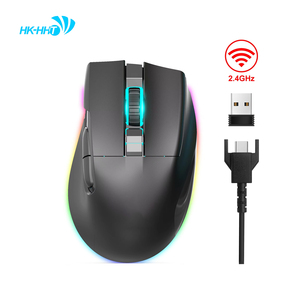 Chuột chơi game với ánh sáng LED chuột không dây sạc chuột T27 - Product Image 1