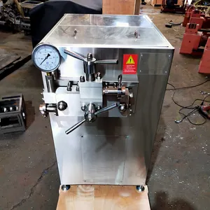 High Pressure Cream Milk Yogurt Juice Homogenizer Machine