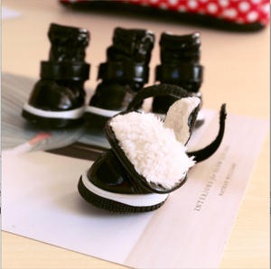 थोक कस्टम फैशन सरल डोगी जूते विरोधी पर्ची पैर सुरक्षात्मक पालतू कुत्ते जूते - Product Image 4