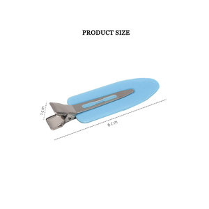 Barrettes à <span class=keywords><strong>cheveux</strong></span> scintillantes avec logo personnalisé, clip de coiffage plat sans plis, barrettes pour <span class=keywords><strong>cheveux</strong></span> pour le maquillage, sans pliage, épingles à <span class=keywords><strong>cheveux</strong></span> noires - Product Image 6