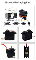 Micro Servo FT2025M de 10 kg con Control Remoto para Robot de Escritorio de Código Abierto, Robot de Interacción Facial, Robot de Interacción por Voz, Juguete RC