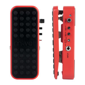 Pedal de Volumen y <span class=keywords><strong>Wah</strong></span> para Guitarra Clásica Movall MP-120 de Gran Tamaño, Aluminio/Aleación Roja, Certificado CE, RoHS y FCC - Product Image 2