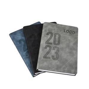 Agenda Personalizada Ecológica OEM 2027, Planificador de Tapa Dura de Cuero, Libro de Citas Semanal y Mensual - Product Image 1
