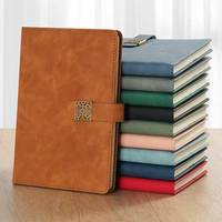 Carnet A5 en cuir PU de haute qualité avec reliure cousue, personnalisable pour promotion professionnelle, avec logo imprimé