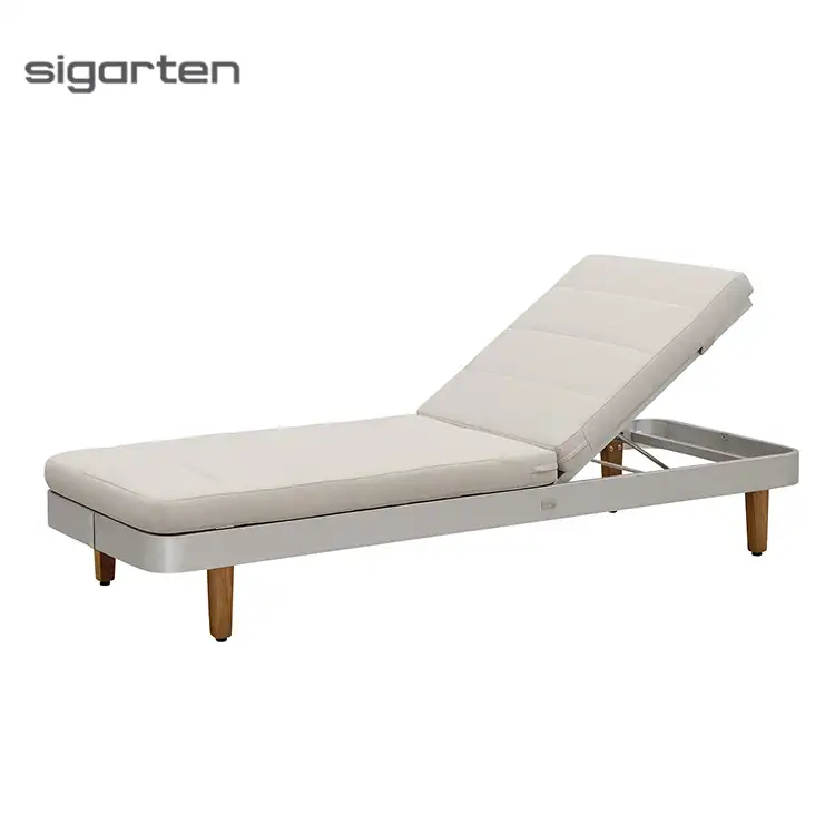 Sigarten Verstellbare Outdoor-Klapp Leichte Lounge-Liegestühle Sea Portable Sun Lounger