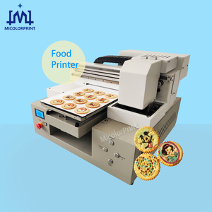 New Arrival micorprint nhà máy trực tiếp bán <span class=keywords><strong>DIY</strong></span> tùy biến đa chức năng thực phẩm Macaron Cookies máy in - Product Image 1