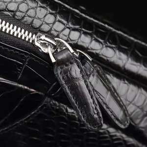 Calidad Superior, alta calidad, piel auténtica de cocodrilo, bolso de pecho para <span class=keywords><strong>hombre</strong></span>, bolso cruzado en el pecho - Product Image 4