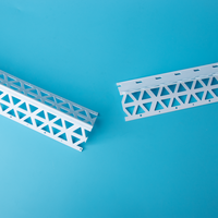 Profilés d'angle en PVC pour la protection des murs en plâtre, installation facile, résistant à la rouille