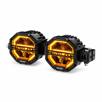 Kits de modules d'éclairage LED connectables avec DRL Osram IP68 IP69K 20 pouces 160W Barre d'éclairage LED modulaire pour 4x4, camion tout-terrain, VTT, UTV