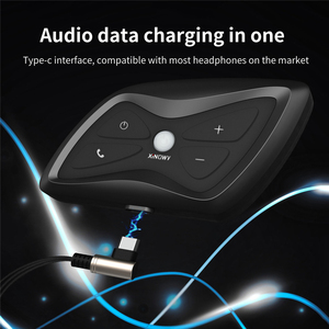 Xinowy T6 cộng với xe máy Mũ bảo hiểm tai nghe nâng cấp v5.1 BT Interphone 1500m DSP & CVC IP65 không thấm nước Mũ bảo hiểm Bluetooth Intercom - Product Image 4