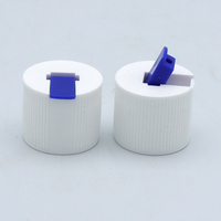 24mm 28mm bleu noir tourelle à bec nervuré couvercle de distribution en plastique à bec rabattable pour pulvérisateur à pompe à liquide