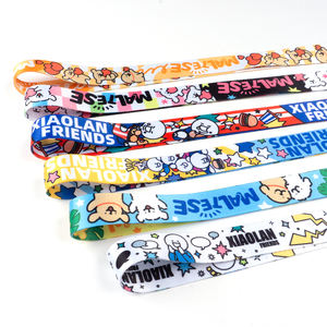 Lanière <span class=keywords><strong>de</strong></span> téléphone portable Kawaii avec logo personnalisé Lanière <span class=keywords><strong>de</strong></span> <span class=keywords><strong>cou</strong></span> avec logo Collier d'anime Lanière d'anime en polyester bon marché - Product Image 2