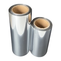 Rouleau de film laminé en aluminium réfléchissant de 12 microns, recouvert de plastique, pour isolation thermique