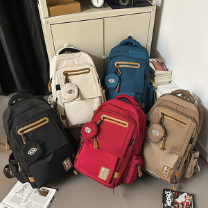 Mochila Escolar Plegable <span class=keywords><strong>de</strong></span> Moda Casual OEM ODM, Gran Capacidad, Múltiples Bolsillos, Ligera, con Bolsa Desmontable, para Estudiantes y Viajes - Product Image 2