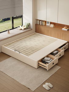 <span class=keywords><strong>Cama</strong></span> Diván con Espacio de Almacenamiento Otomano - Product Image 4