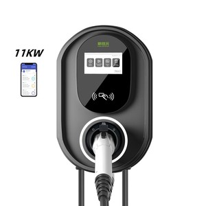 Station <span class=keywords><strong>de</strong></span> chargeurs Ev compatible Wi-fi 11Kw 3 phases Type <span class=keywords><strong>2</strong></span> OCPP1.6J Charge murale pour la maison Ac Ev pour le commerce - Product Image 1