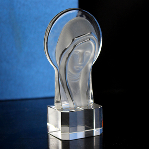 Estatua <span class=keywords><strong>de</strong></span> <span class=keywords><strong>cristal</strong></span> 3D <span class=keywords><strong>de</strong></span> la Virgen María, la <span class=keywords><strong>iglesia</strong></span> más Popular y los regalos religiosos - Product Image 2