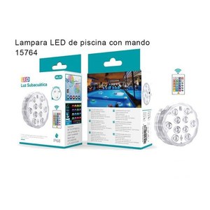 Led Pool Light <b>RGB</b> With Remote <b>Control</b> Ip68 Submersible - Product Image 3