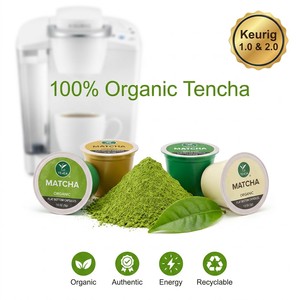 Capsules de thé vert Matcha de qualité 7A, compatibles avec plusieurs systèmes, diverses saveurs au choix, personnalisation selon les exigences, OEM - Product Image 2