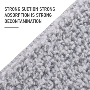 Serpillère auto-nettoyante à manche en acier avec balai plat et seau, grande taille, pour nettoyage des sols humides et secs, avec tampon microfibre et système mains libres 360° Magic - Product Image 5