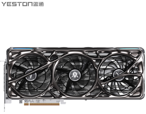 Carte graphique Yeston Radeon RX 9070 XT 16G GDDR6 Mercury <span class=keywords><strong>Nova</strong></span> OC, carte vidéo pour jeux, 9070xt, personnages d'anime, GPU pour ordinateur de bureau - Product Image 1