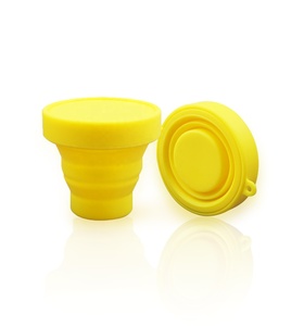 <span class=keywords><strong>Copa</strong></span> <span class=keywords><strong>Menstrual</strong></span> Reutilizable de Silicona de Grado Alimenticio de 170 ml, Plegable y Suave, para Esterilización - Product Image 5