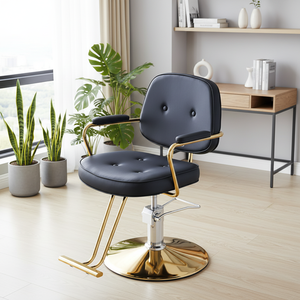 Chaise <span class=keywords><strong>de</strong></span> barbier élégante, pompe hydraulique professionnelle, rotation à 360 degrés, hauteur réglable, design simple, mobilier <span class=keywords><strong>de</strong></span> salon <span class=keywords><strong>de</strong></span> <span class=keywords><strong>coiffure</strong></span> - Product Image 6