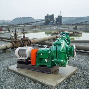 Pompe à boue fractionnée horizontale - Pompe d'alimentation minière robuste résistante à l'usure avec support OEM disponible - Pompe à boue de sable - Product Image 2