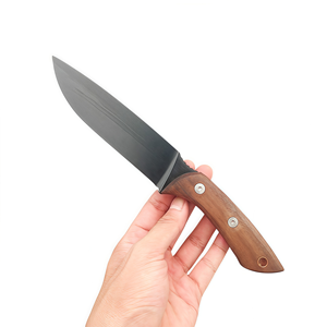 Oem设计木制高碳钢户外猎刀便携式尼龙袋固定刀片刀 - Product Image 4