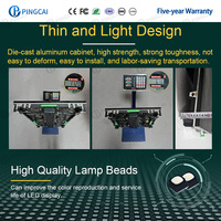 Écran LED modulaire pour location, mur vidéo pour événements scéniques, concerts, expositions et spectacles en direct