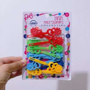 2025 Mylulu <span class=keywords><strong>Barrette</strong></span> à <span class=keywords><strong>Cheveux</strong></span> en Stock pour Petites Filles/Enfants – <span class=keywords><strong>Barrette</strong></span> en Plastique Mignonne et Colorée pour Enfants, Accessoires <span class=keywords><strong>Cheveux</strong></span> Élégants - Product Image 3