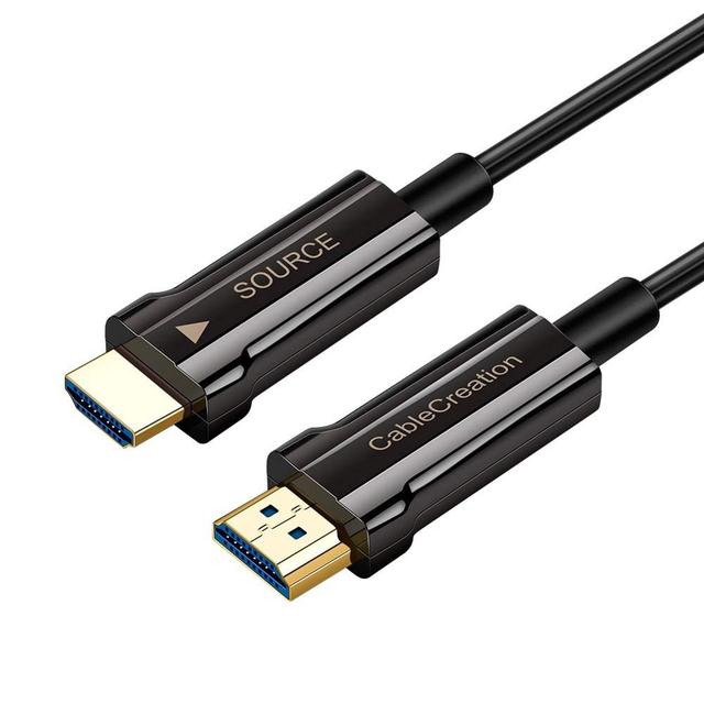 CableCreation Fiber Optic HDMI 2.1V AOC Cable for Laptop Blu-ray Player PS4 Xbox HDTV Projector 8k HDMI Optical Cable