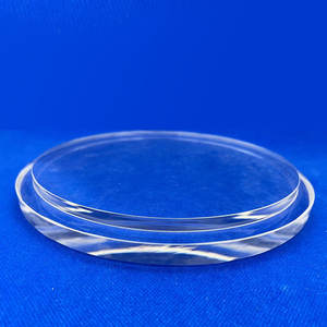 Disco de Vidro de Quartzo Fundido de Alta Transparência e Resistência a Altas Temperaturas - Product Image 1