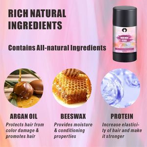 Pomada en Barra para Cabello con Efecto Fijador, 75g, Muestra Gratuita, Marca Privada, Cera para Cabello Personalizada para Pelucas - Product Image 4