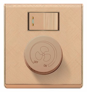 Chuyển đổi ổ cắm nhà máy cho Bangladesh dhaka thiết kế mới PC Bảng điều chỉnh 1 gang chuyển đổi <span class=keywords><strong>Fan</strong></span> Dimmer chuyển đổi tốc độ quạt điều khiển - Product Image 2