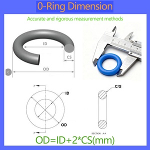 Уплотнение MAIHUA, высокое качество, хорошее сопротивление масла EPDM FKM SBR NBR Силиконовое водонепроницаемое 20 мм 30 мм 35 мм резиновое уплотнительное кольцо для продажи - Product Image 5